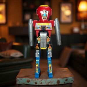 1984 Vintage Super Gobots ROGUN Go-Bots Macau Arco Transformer 17”